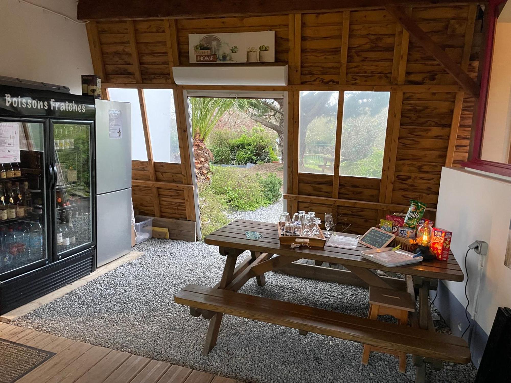 Hotel Aux Tamaris Sauzon Luaran gambar