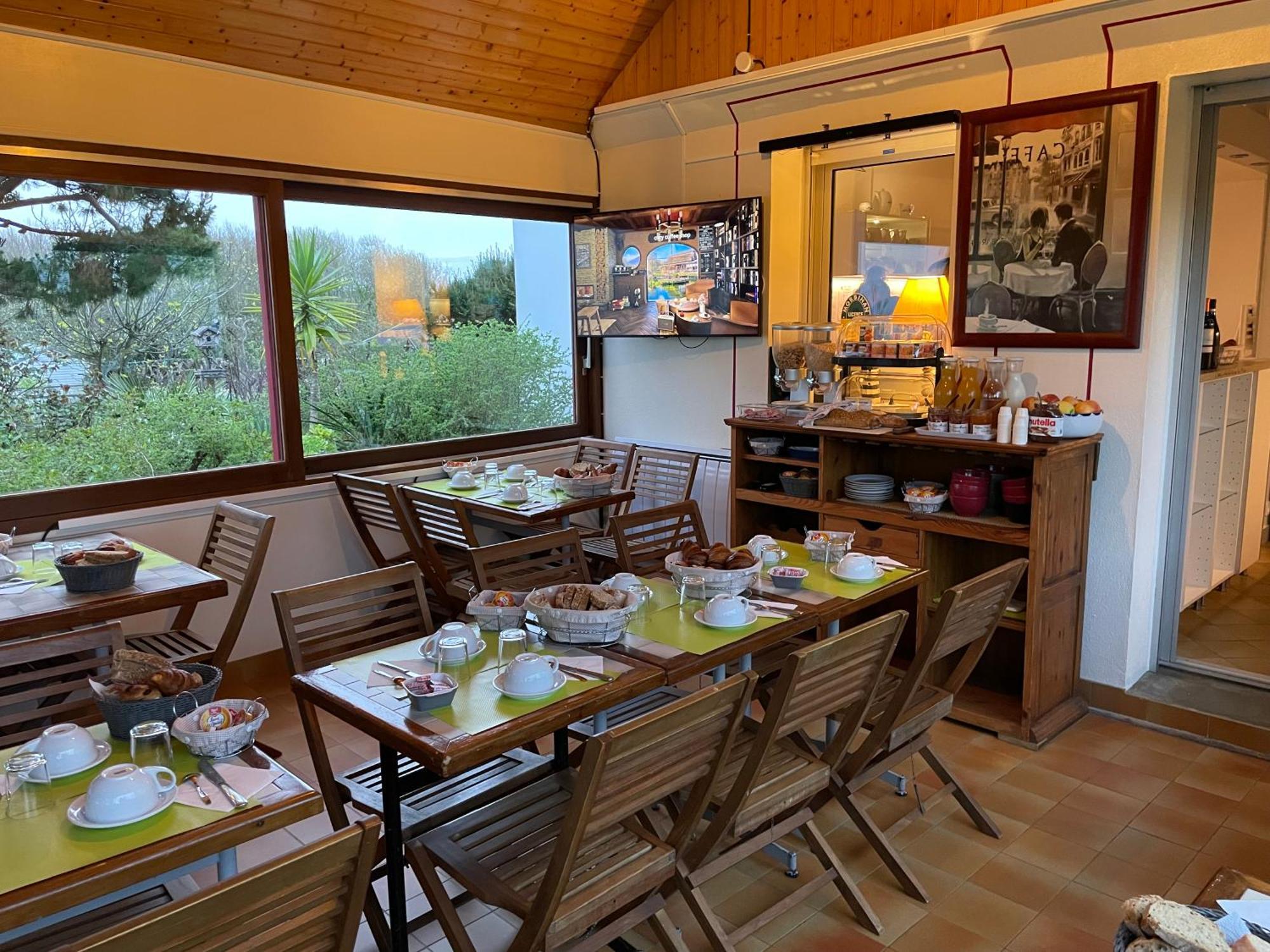 Hotel Aux Tamaris Sauzon Luaran gambar