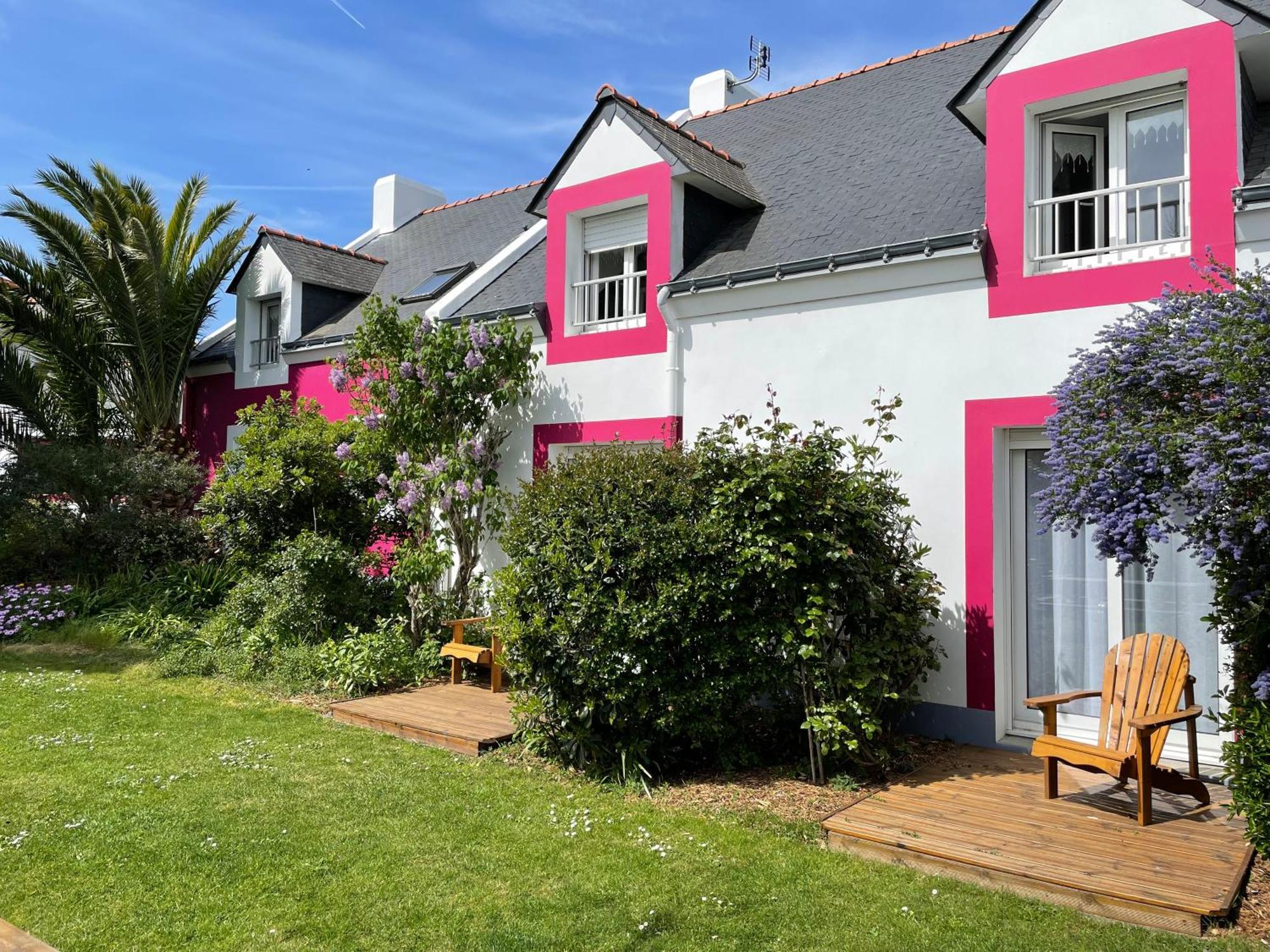 Hotel Aux Tamaris Sauzon Luaran gambar